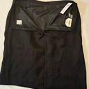 Talbots Knee Length Black Zip Up Skirt NEW Photo 5