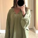 Aerie Green Hoodie Photo 3