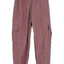 The Ragged Priest  Chain Drawstring Plaid Cargo Pants Red Size Small Photo 0