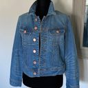 1901  NWOT Crop Denim Jacket ~ Weekend Wash ~ SMALL Photo 1