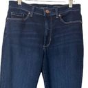 Banana Republic  9" Mid Rise Crop Flare Dark Wash Denim Jeans Women's Size 29 Photo 3