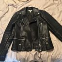 Topshop Leather Jacket Photo 3