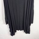 Lane Bryant  Plus Size 26 28 Shrug Cardigan Sweater Open Solid Black Light 188 Photo 6