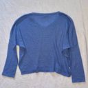 Wooden Ships Knit Blue Sweater size Medium/Large Photo 4