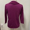 August Silk  Fuchsia Cardigan Size Small Photo 7