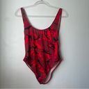 by the way. Red Camo Camouflage Scoopback Bodysuit S Photo 3