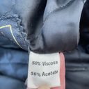 Vera Pelle Rare Vintage 90s  Black Leather Batwing Jacket Photo 10