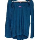 Revolution Curve  teal & black stripe long sleeve top size 2X NEW Photo 6