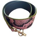 Fendi  Strap You Python Leather Shoulder Pink SNAKESKIN Olive Green Handbag Strap Photo 5