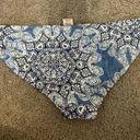 OP   blue floral Bikini swinsuit size M 7-9 Photo 4