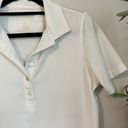 Peter Millar  E4 Wicking & 50 SPF White‎ Polo medium Photo 2