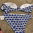 Kate Spade  NEW YORK 
Shell Print Bandeau Bikini Top & Shell Print Bikini Bottom Photo 7