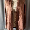 Wilfred Aritzia chocolate brown open front blazer size xs Photo 2