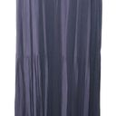 Karen Kane  - Spring Dresses II - Crush MIDI Dress Navy Blue Crinkle Tiered NWT Photo 4