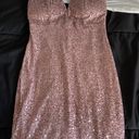 Emerald Sundae Light Pink Sequins Dress Photo 1