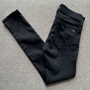 Rag and Bone  // Black Mid Rise Cropped Jeggings Photo 1