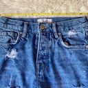 We The Free Free People  Distressed Button Fly High Waisted Jeans Photo 7