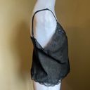 American Vintage BARBIZON black vintage lace tank top | medium Photo 1