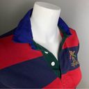 Ralph Lauren  Blue Label Rugby dress red blue stripes crest coat of arms small Photo 2