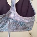 Lululemon  reversible retreat bra size 4 new sugar crush purple blue Photo 3