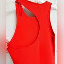 ZARA slip on maxi dress asymmetrical back red small new with tags Photo 4
