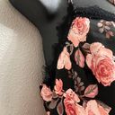 Secret Treasures  Black Pink Peach Gray Nightie Adjustable Straps Photo 3