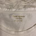 Kate Spade  New York Shirt size XL excellent condition color white length 24” Photo 6