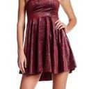 Free People sparkly velvet mini dress Size XS Photo 0