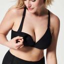 Spanx  Bra-llelujah Mama Nursing Bra Black Size L Large NWT Photo 0