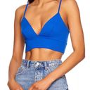 Susana Monaco Revolve  Sapphire Bralette Crop Top Photo 0