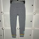 SoulCycle SOUL BY  Seamless Skull Jacquard Tight Grey Blue Size Small Photo 3