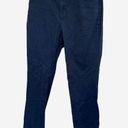 St. John’s Bay  Women’s Size 12 Straight Leg Pants Blue Casual Relaxed Fit Cotton Photo 0