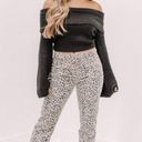 Lane 201 Leopard Print Jeans Photo 0