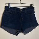 L'Agence L’ AGENCE Blue Denim Cutoff Shorts Photo 2