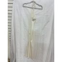 Bazilika Slim Fit Sleeveless Halter Neck Ribbed Maxi Tank Dress White Women's XS Photo 3