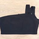 BCBG MaxAzria Jacky One Shoulder Crop Top Photo 3