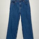 Abercrombie & Fitch The 90s Relaxed Jean High Rise 31 Short Dark Blue Classic Photo 0