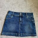 Princess Polly Faya Low Rise Denim Mini Skirt Photo 1