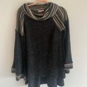 Ryu Anthropologie  S Gray Knit Oversized Sweater Photo 5