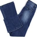 Krass&co NEW Melly& Womens M 27 Waist Wide Flare Leg Jeans Dark Wash Mid Rise Stretch Photo 3