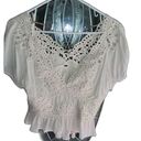 Free People  Sweet Rose Peplum Top. Size M.      LTOP246 Photo 0