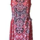 AUW 4/$20  floral sleeveless dress size 12‎ Photo 0