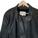 wilson's leather Vintage Wilsons Suede & Leather Black Bomber Jacket 80s, size Large Photo 3