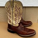 Justin Boots L5045 Tekno Crepe Brown Cowgirl Cowboy Western Women's Size 9 USA Photo 0