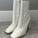 Nasty Gal White Patent Boots Photo 1