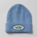 Boys Lie Logo Patch Beanie NWT - Blue Photo 0