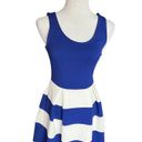 Soprano Womens  Sleeveless Striped A Line Dress - Sz M Photo 0