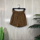 Target  A New Day Leopard Cheetah Animal Print Tie High Waisted Shorts  M medium Photo 4