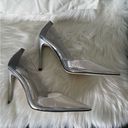 Good American ‘CINDER-F*CKING-RELLA’ Pumps - Glass 9.5 Photo 6