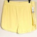 BP NWT  by Nordstrom Terry Cloth Yellow Shorts - Size XL Photo 0